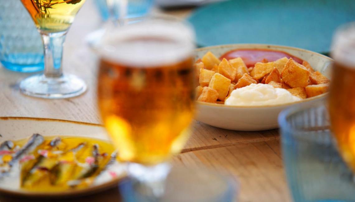 Hostal Ses Negres Begur Bagian luar foto