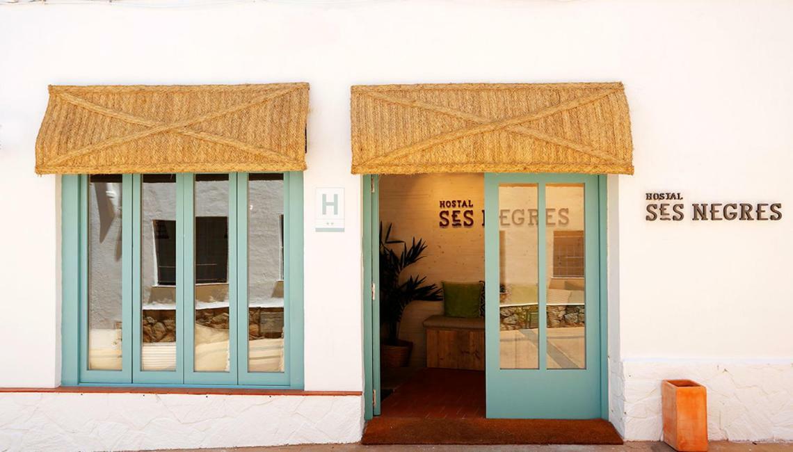 Hostal Ses Negres Begur Bagian luar foto