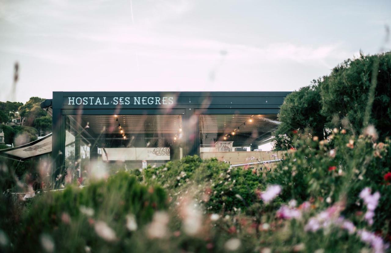 Hostal Ses Negres Begur Bagian luar foto