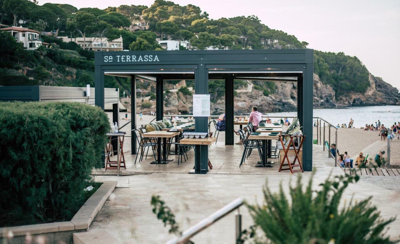 Hostal Ses Negres Begur Bagian luar foto
